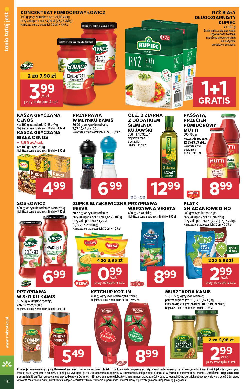 Gazetka promocyjna Stokrotka str. 18
