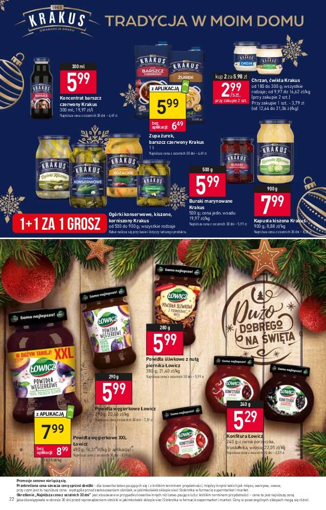 Gazetka promocyjna Stokrotka str. 22