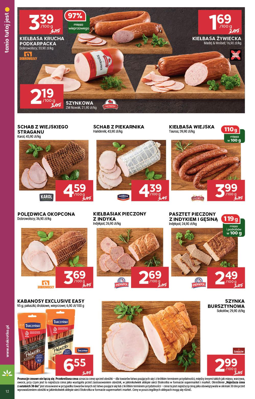 Gazetka promocyjna Stokrotka str. 12