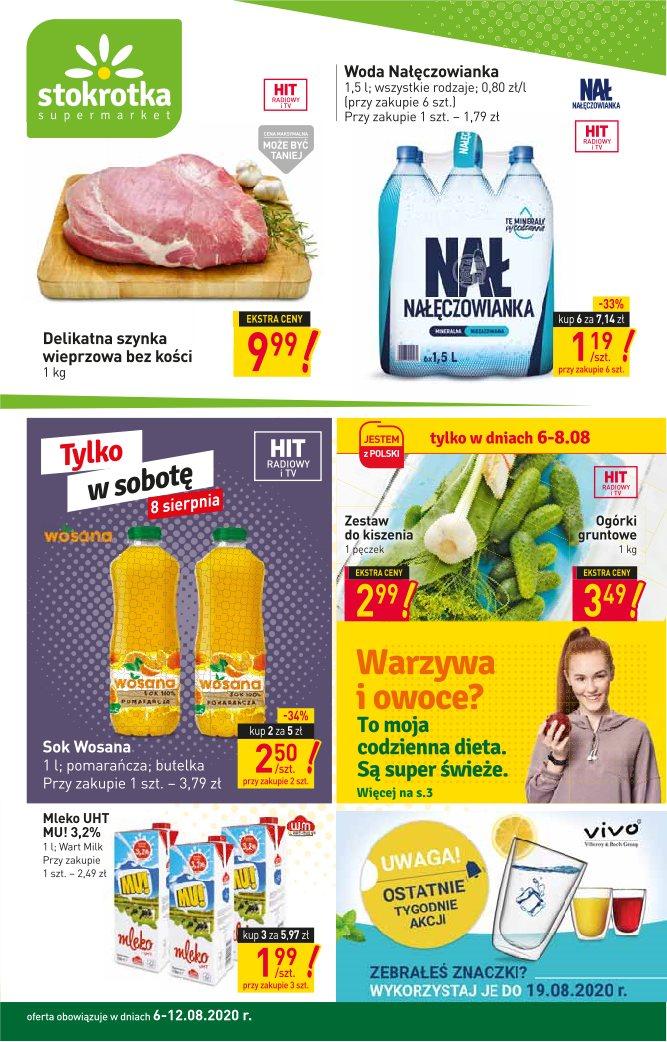 Gazetka promocyjna Stokrotka str. 1