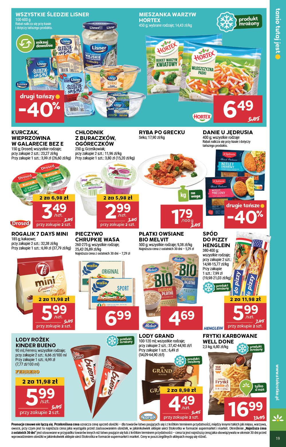 Gazetka promocyjna Stokrotka str. 19