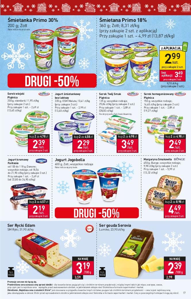 Gazetka promocyjna Stokrotka str. 17
