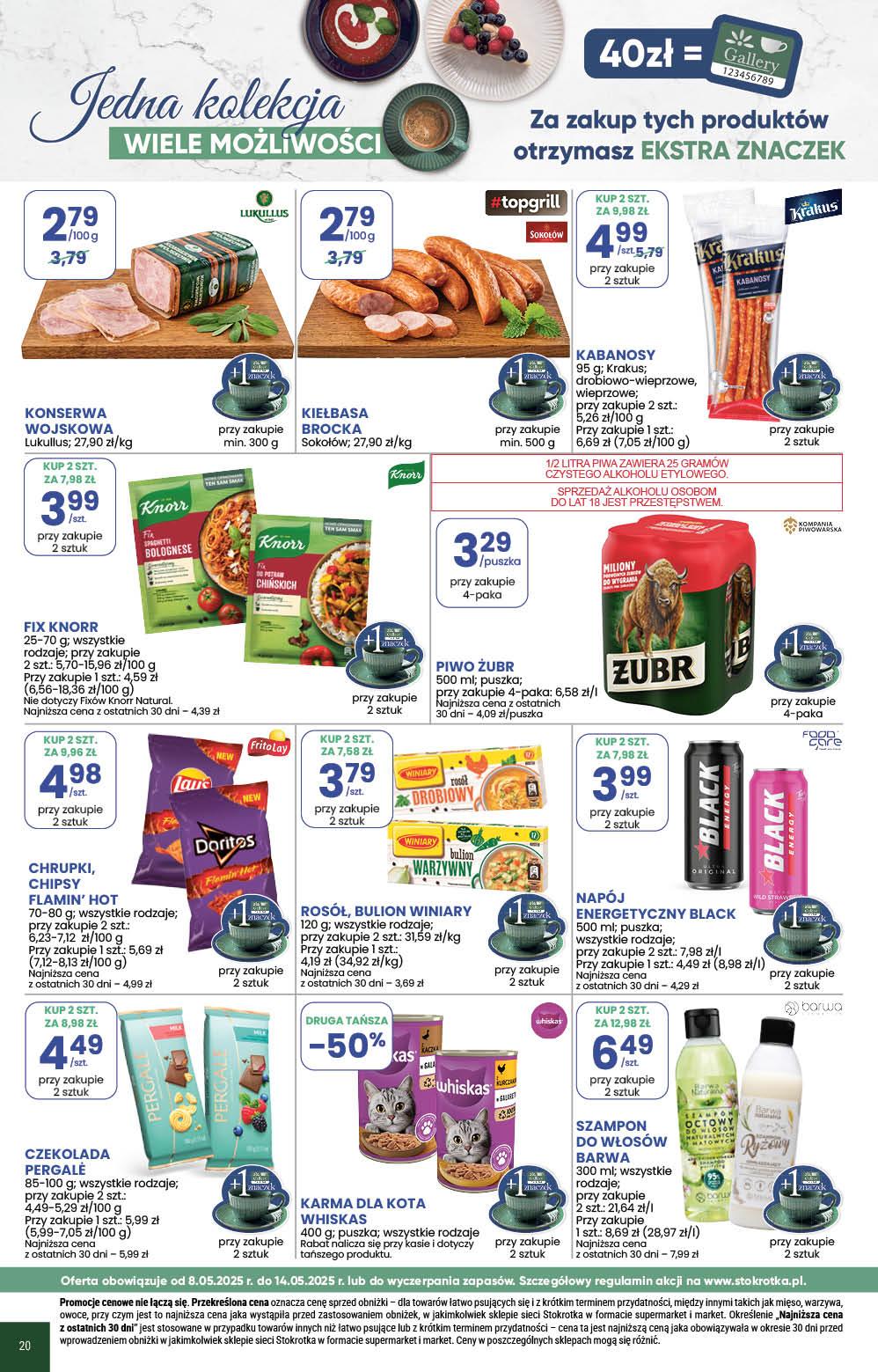 Gazetka promocyjna Stokrotka str. 20