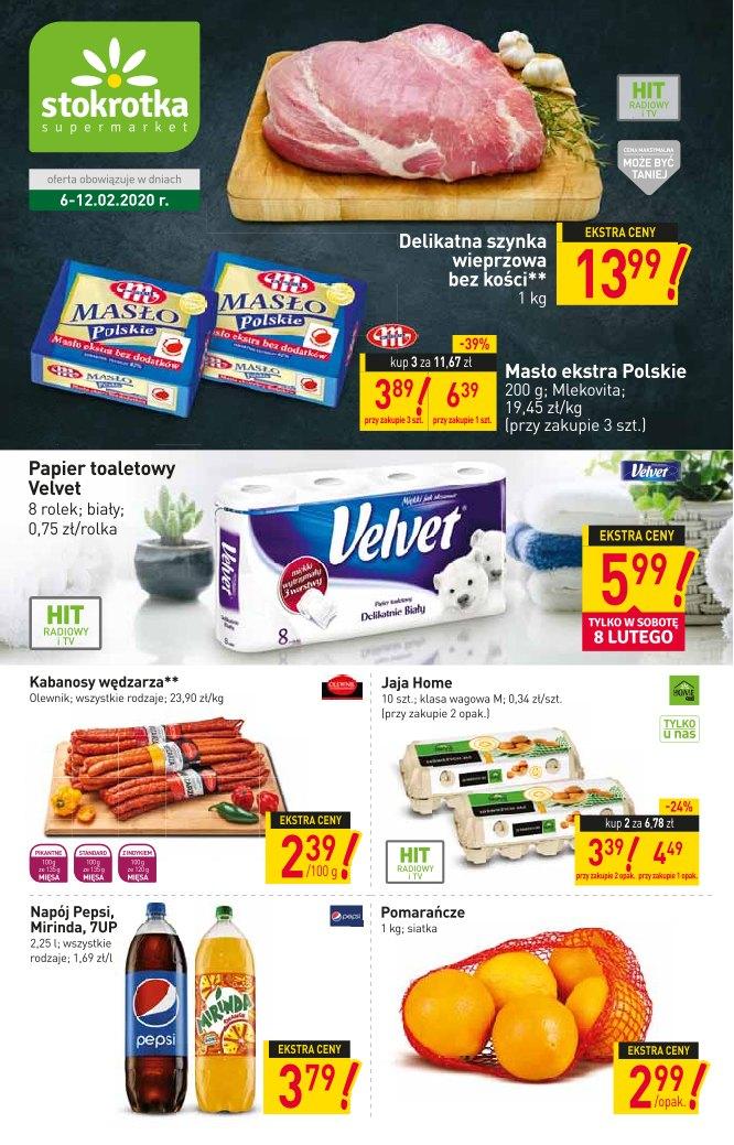 Gazetka promocyjna Stokrotka str. 1