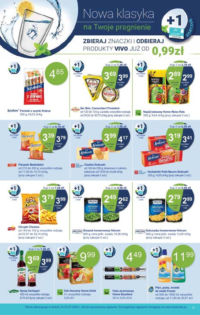 Gazetka promocyjna Stokrotka str. 15