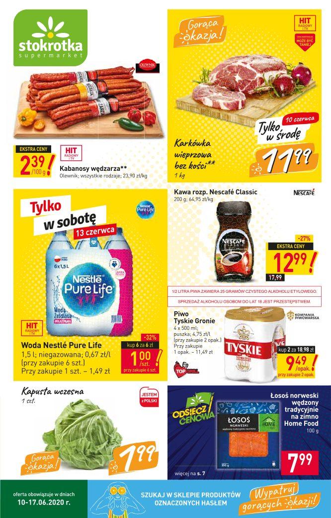 Gazetka promocyjna Stokrotka str. 1