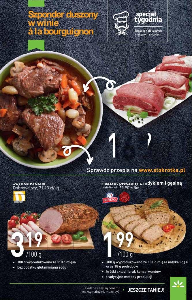 Gazetka promocyjna Stokrotka str. 3