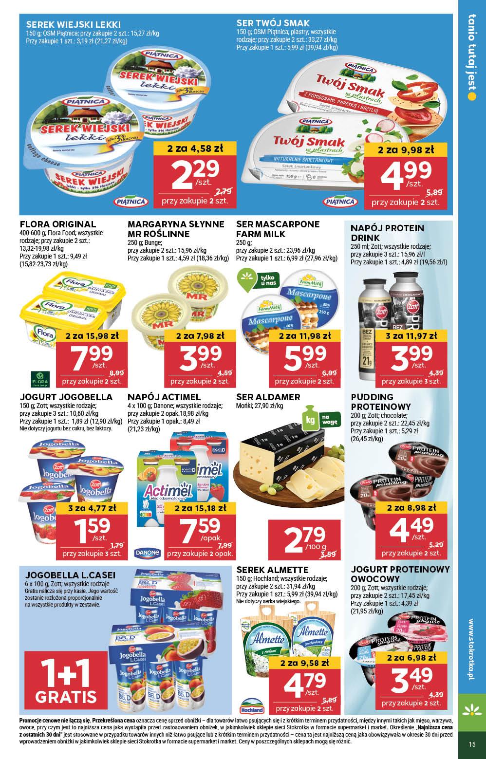 Gazetka promocyjna Stokrotka str. 15