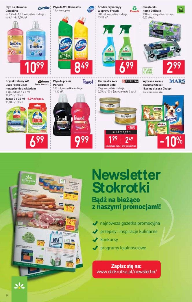 Gazetka promocyjna Stokrotka str. 14