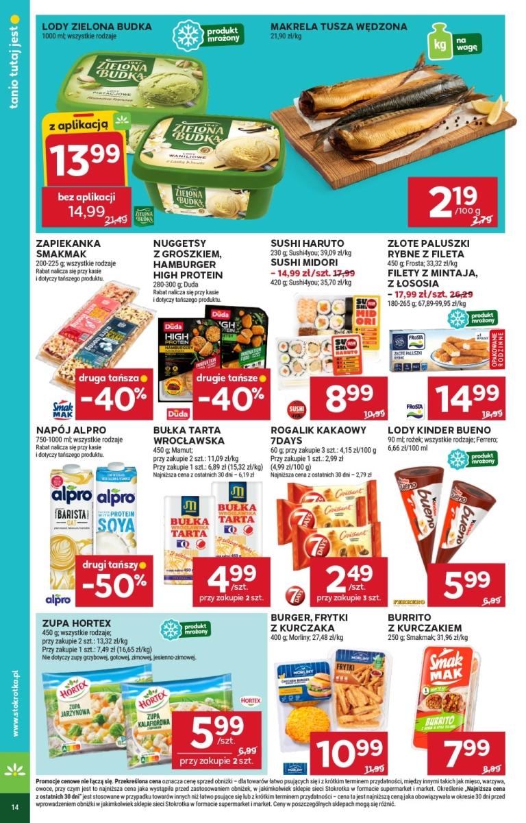 Gazetka promocyjna Stokrotka str. 14