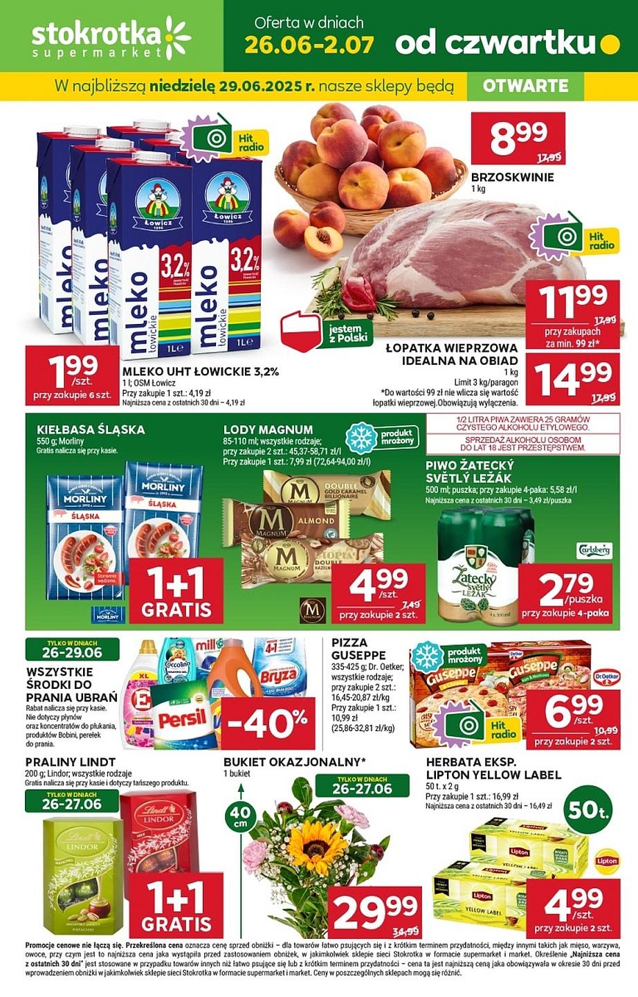 Gazetka promocyjna Stokrotka str. 1