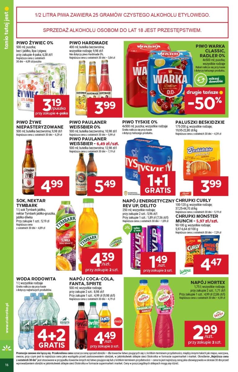 Gazetka promocyjna Stokrotka str. 16
