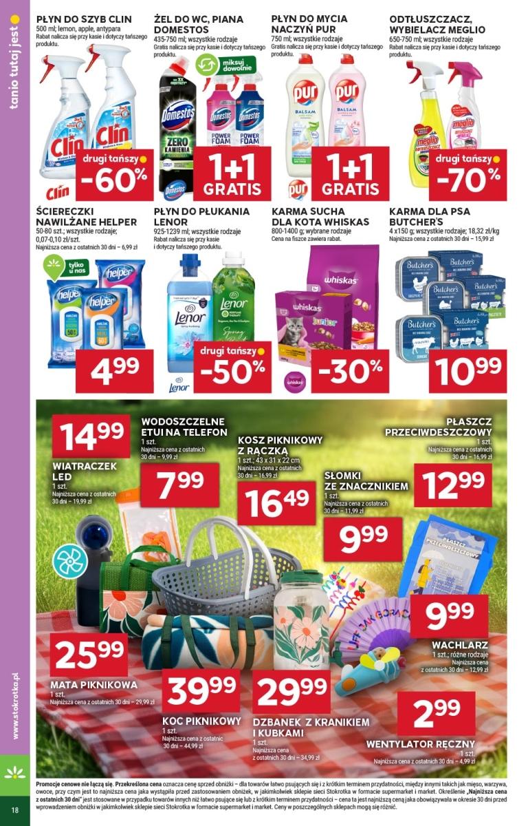 Gazetka promocyjna Stokrotka str. 18
