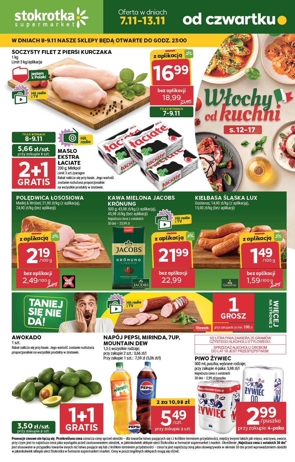 Gazetka promocyjna Stokrotka str. 1