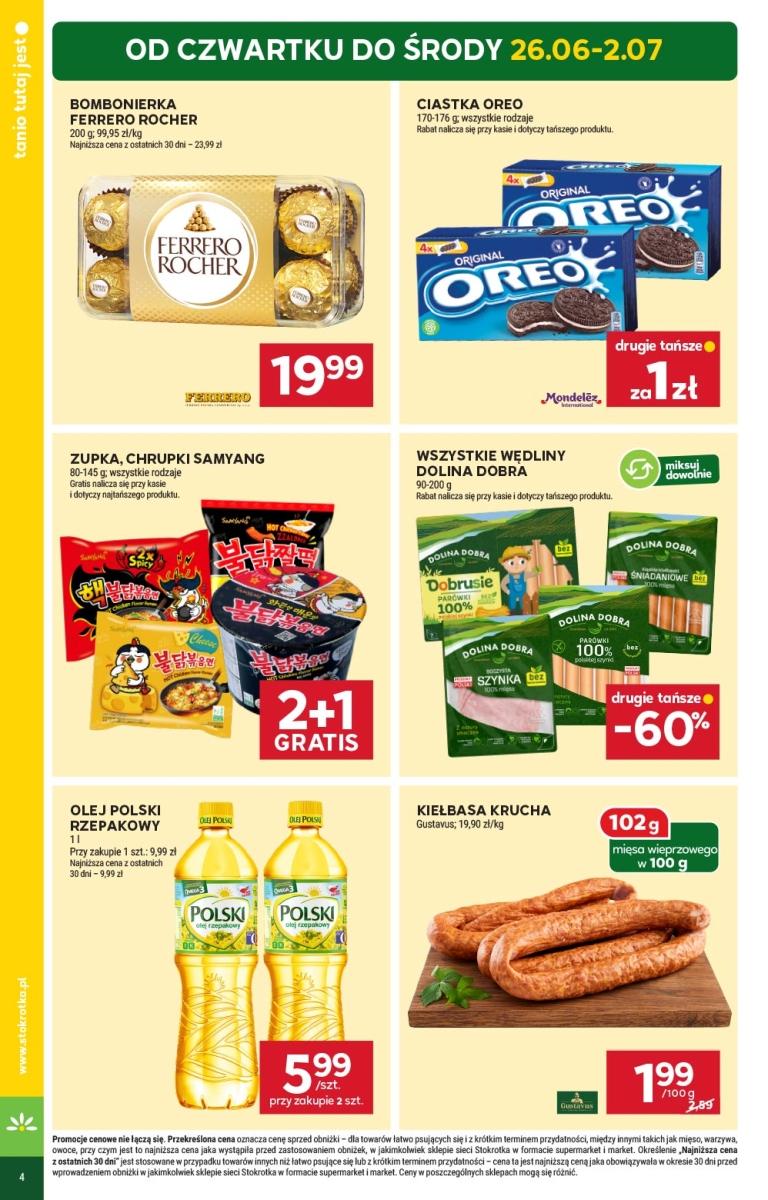 Gazetka promocyjna Stokrotka str. 4