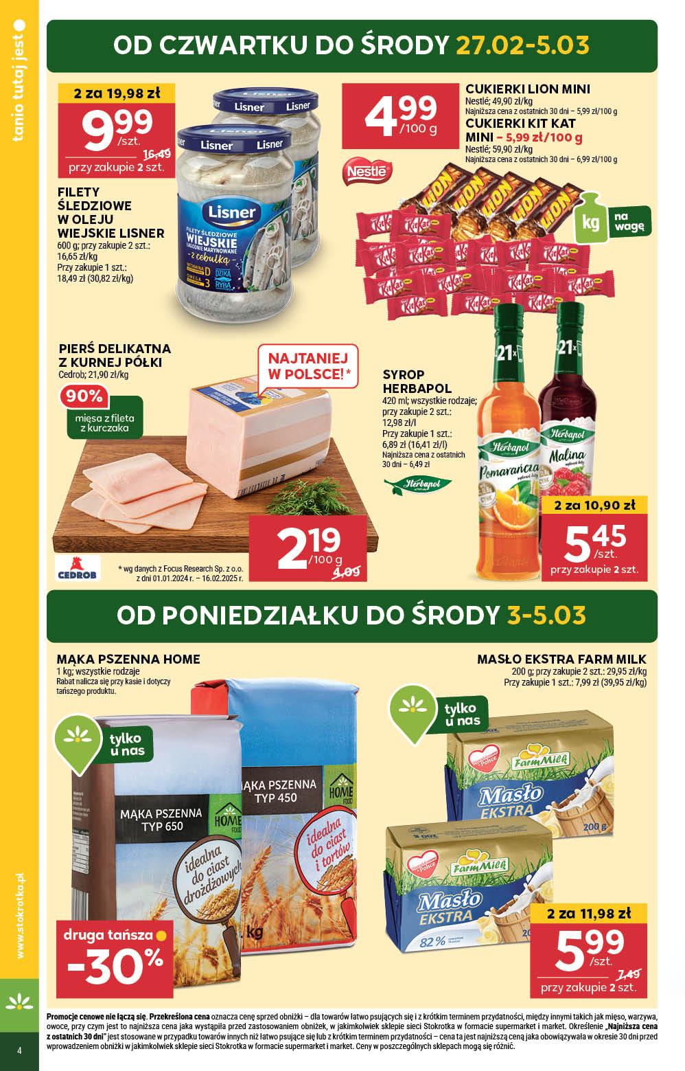 Gazetka promocyjna Stokrotka str. 4