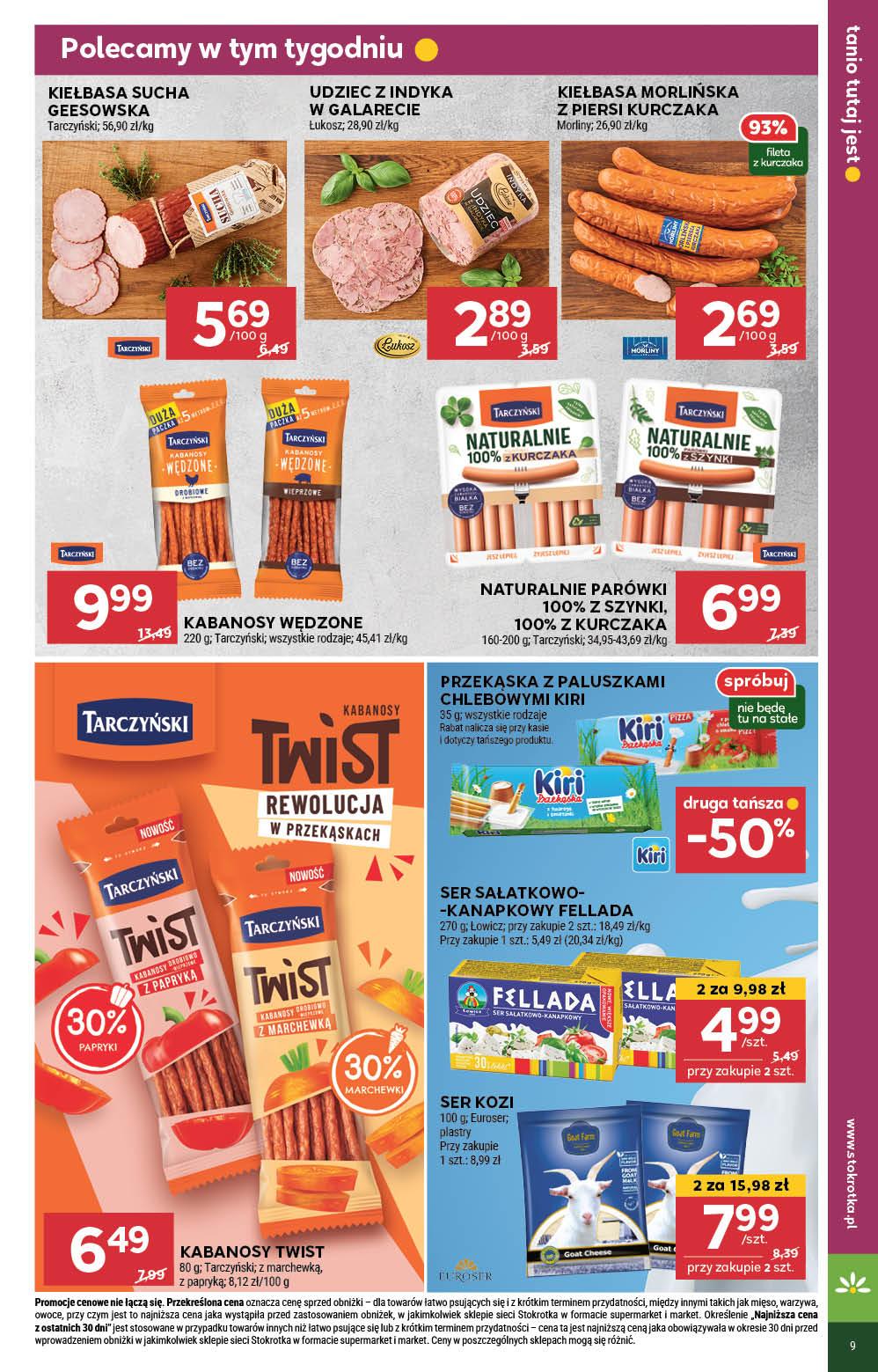 Gazetka promocyjna Stokrotka str. 9