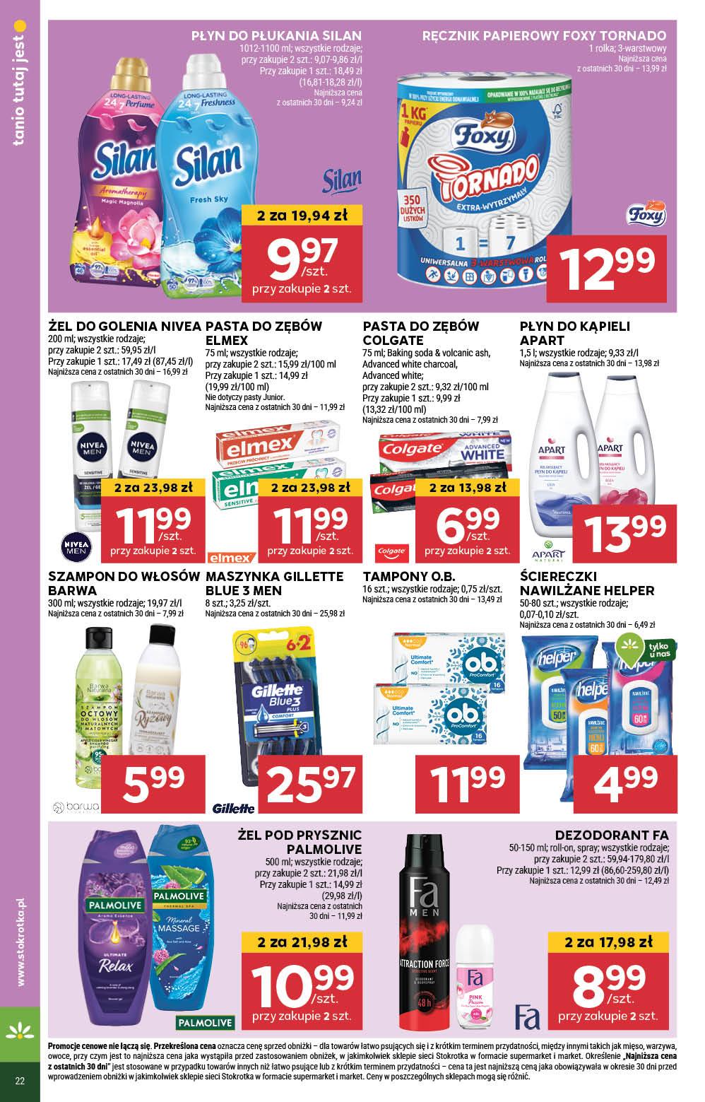 Gazetka promocyjna Stokrotka str. 22