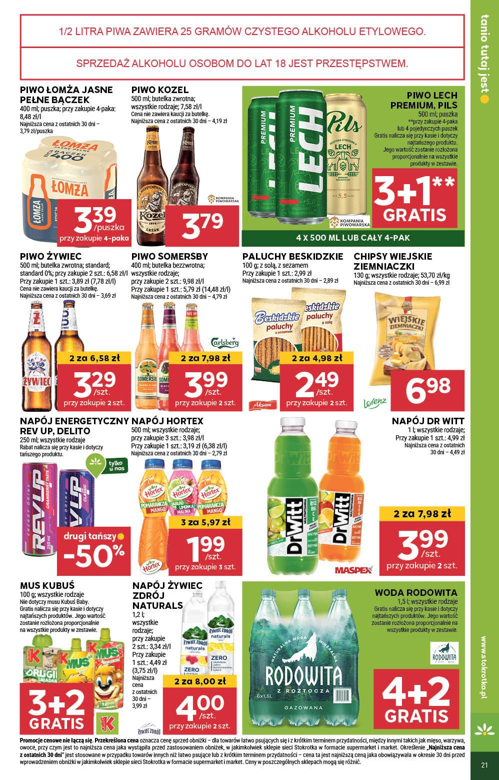 Gazetka promocyjna Stokrotka str. 21
