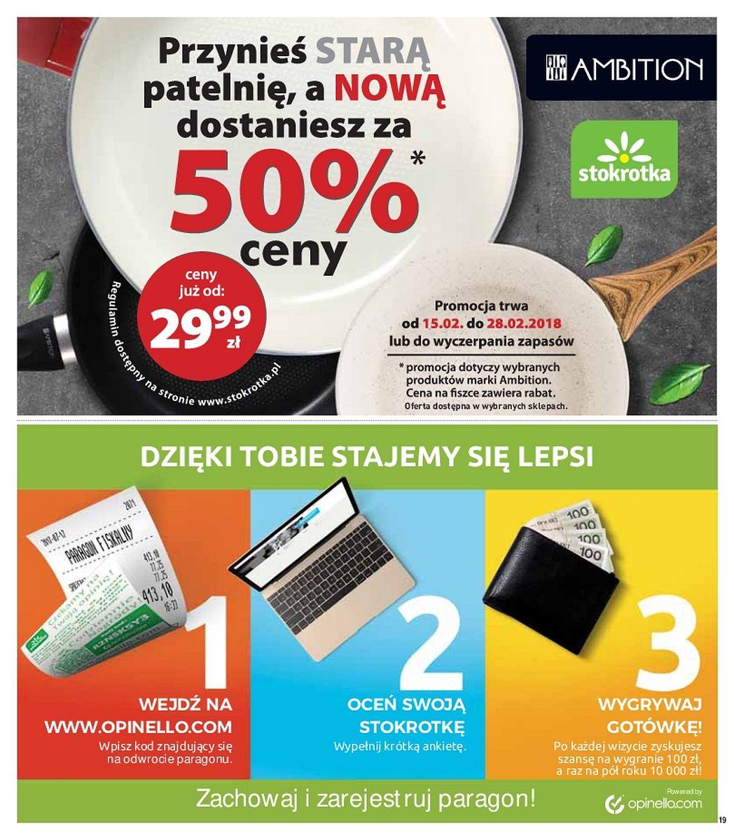 Gazetka promocyjna Stokrotka str. 19