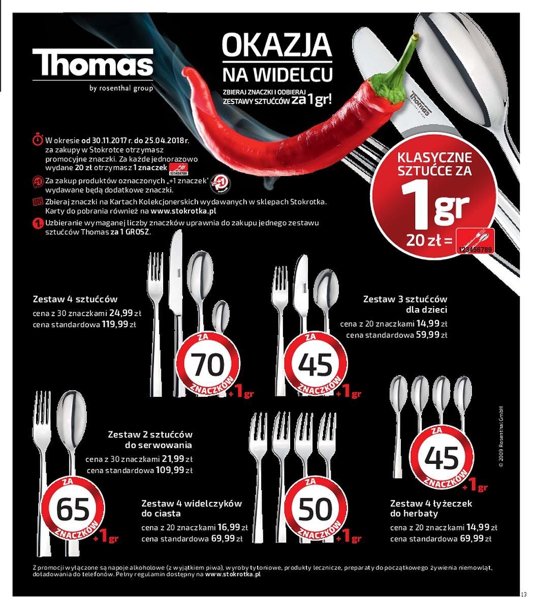 Gazetka promocyjna Stokrotka str. 13