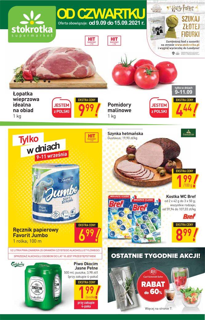 Gazetka promocyjna Stokrotka str. 1