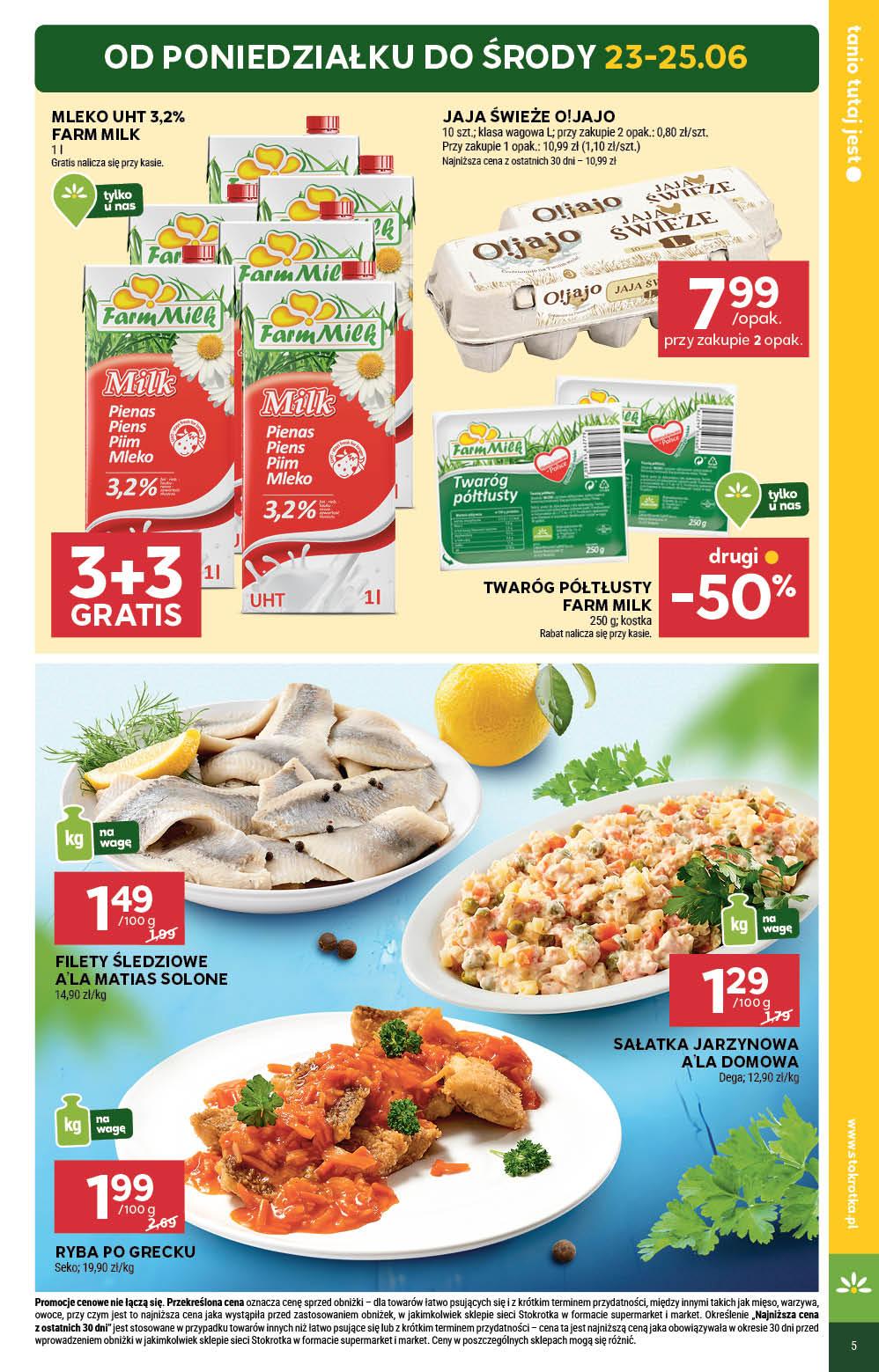 Gazetka promocyjna Stokrotka str. 5