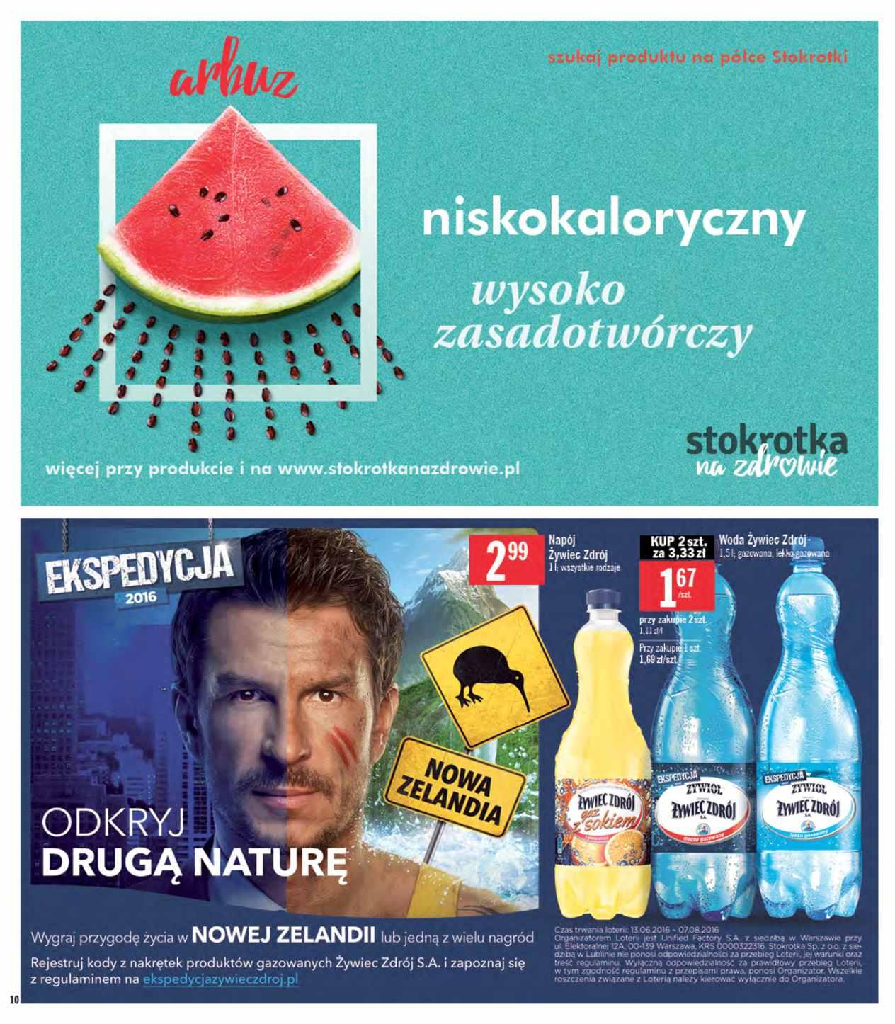 Gazetka promocyjna Stokrotka str. 10