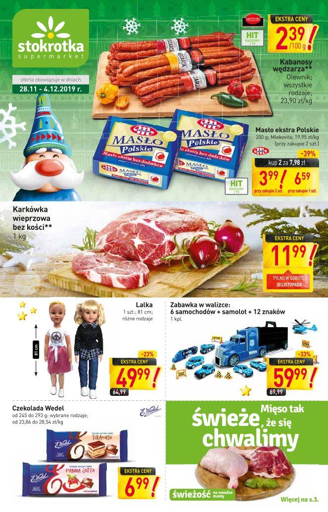 Gazetka promocyjna Stokrotka str. 1