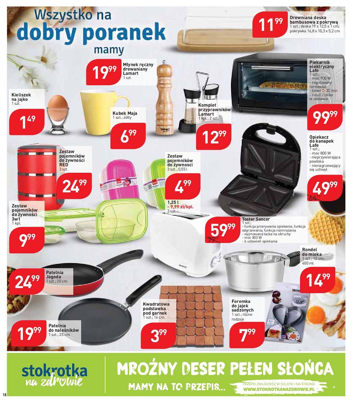 Gazetka promocyjna Stokrotka str. 18