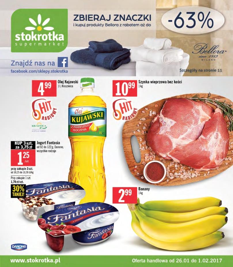 Gazetka promocyjna Stokrotka str. 1