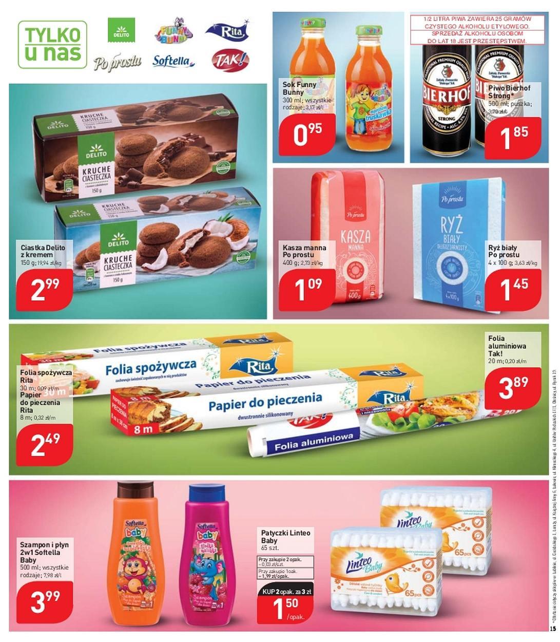 Gazetka promocyjna Stokrotka str. 15