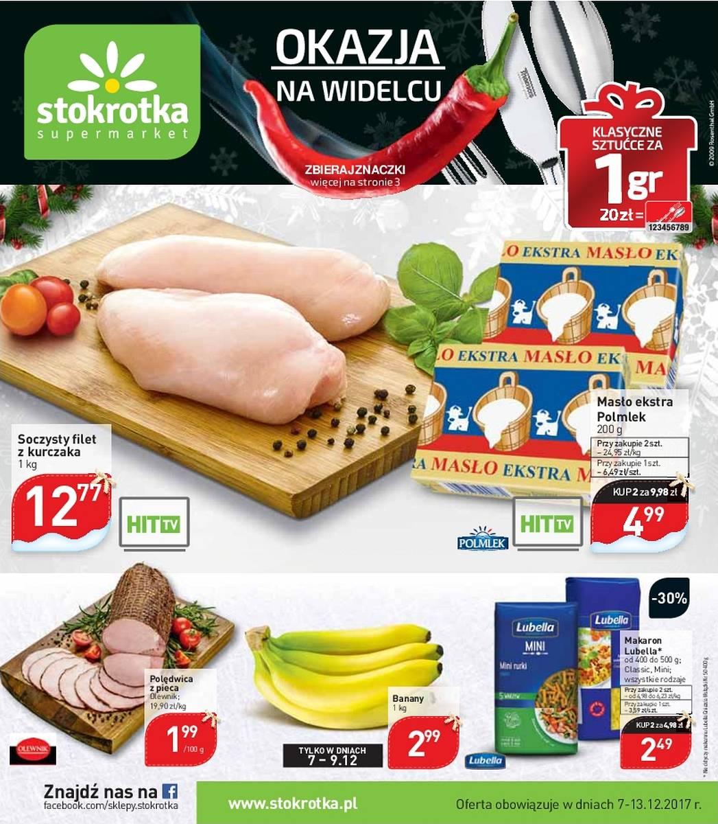 Gazetka promocyjna Stokrotka str. 1