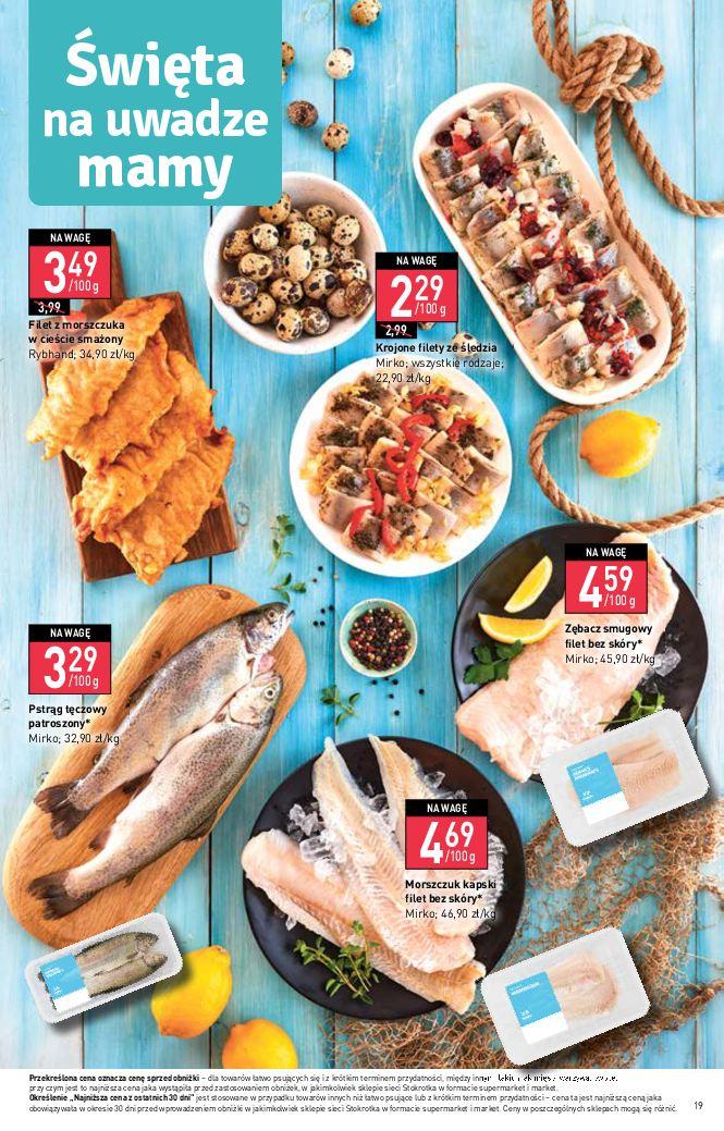 Gazetka promocyjna Stokrotka str. 19