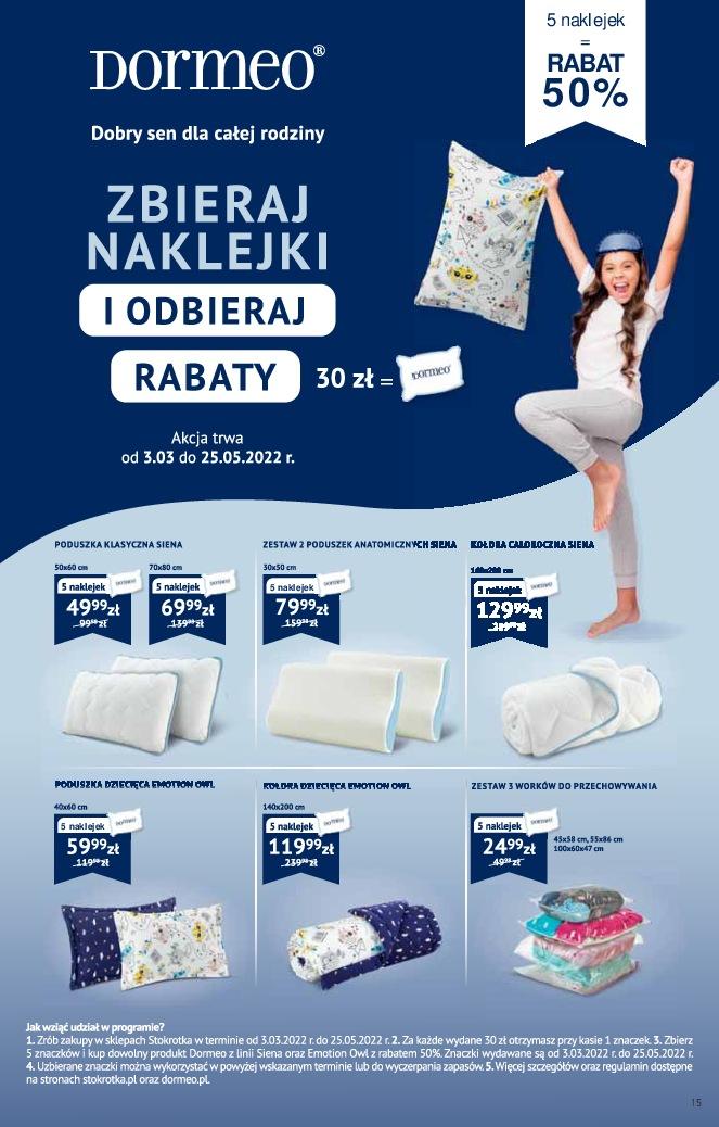 Gazetka promocyjna Stokrotka str. 15