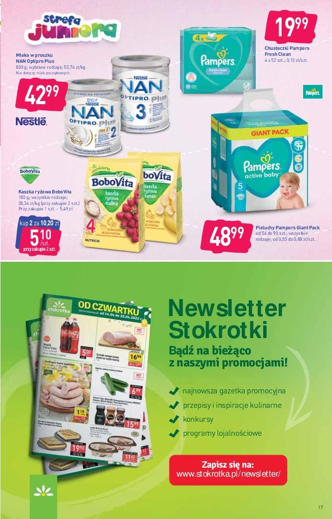 Gazetka promocyjna Stokrotka str. 17