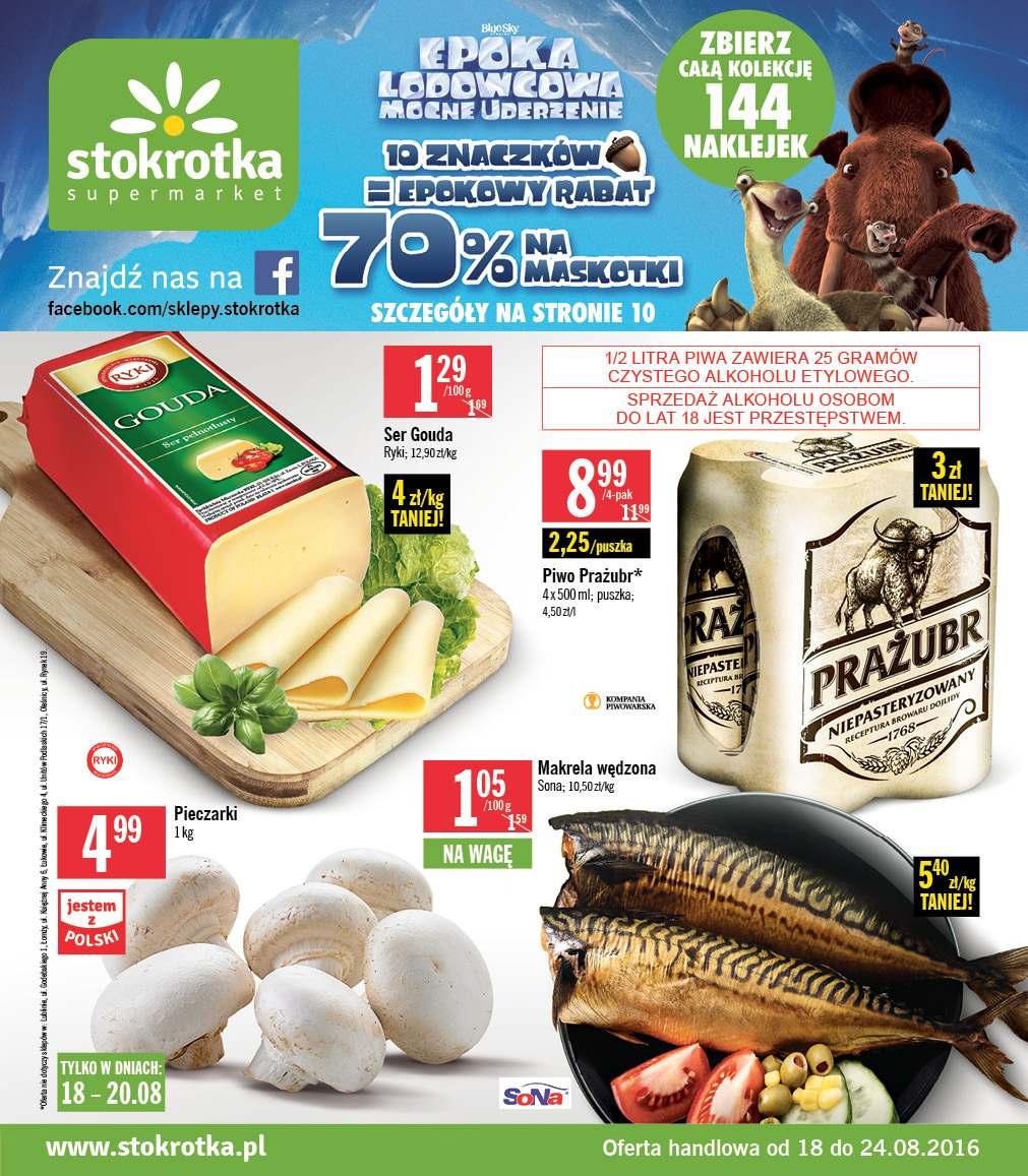 Gazetka promocyjna Stokrotka str. 1