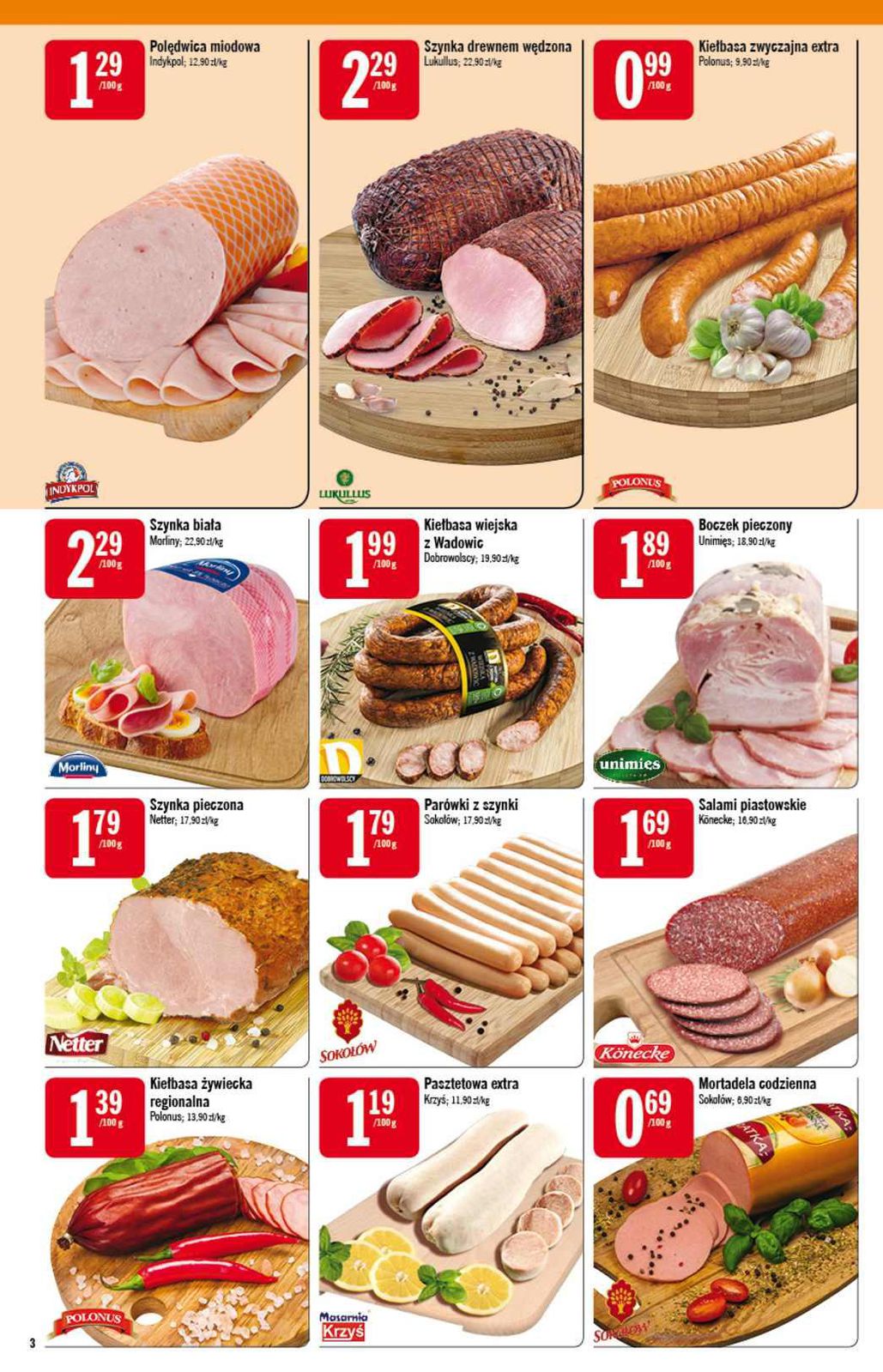 Gazetka promocyjna Stokrotka str. 3