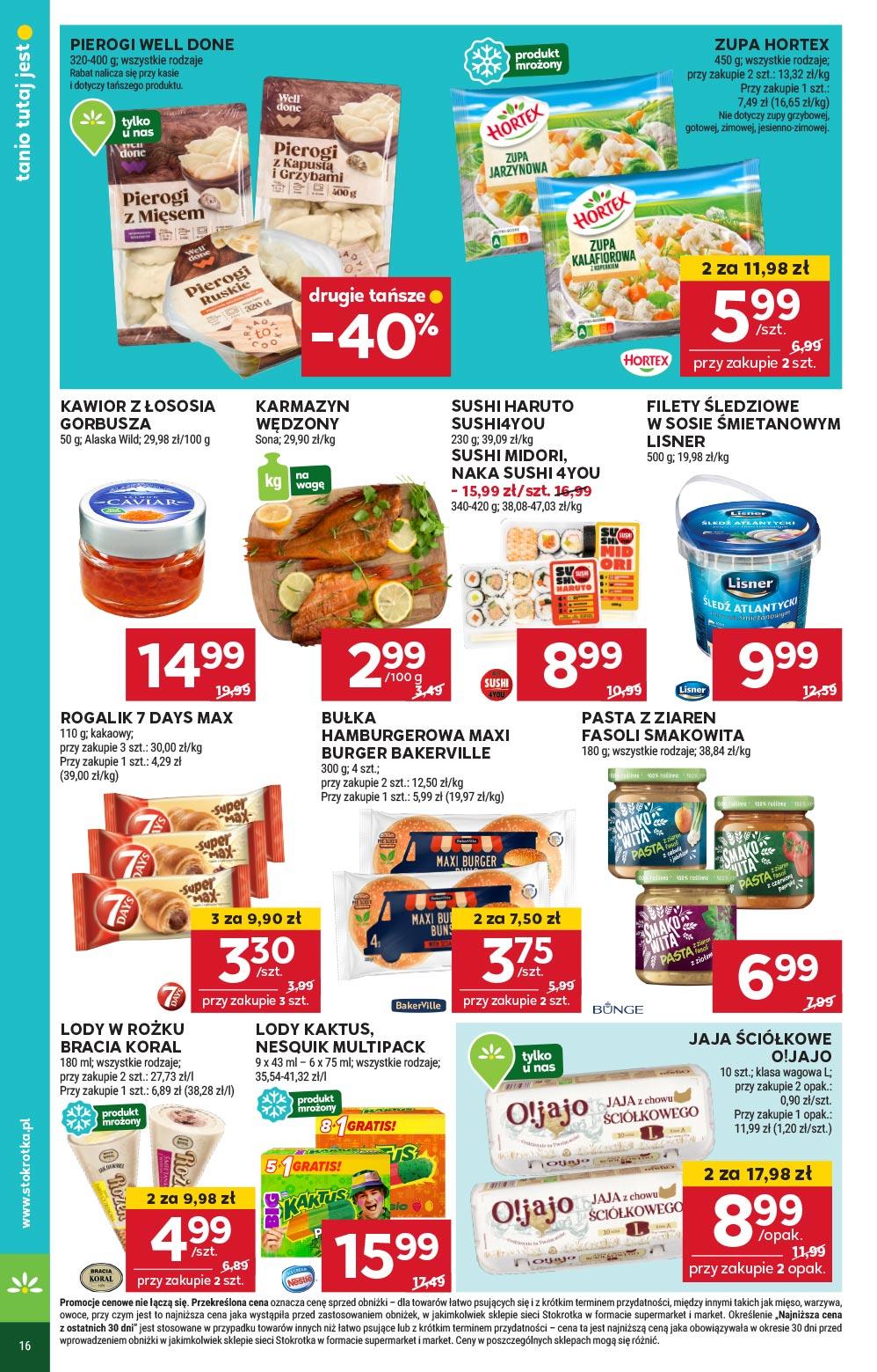 Gazetka promocyjna Stokrotka str. 16