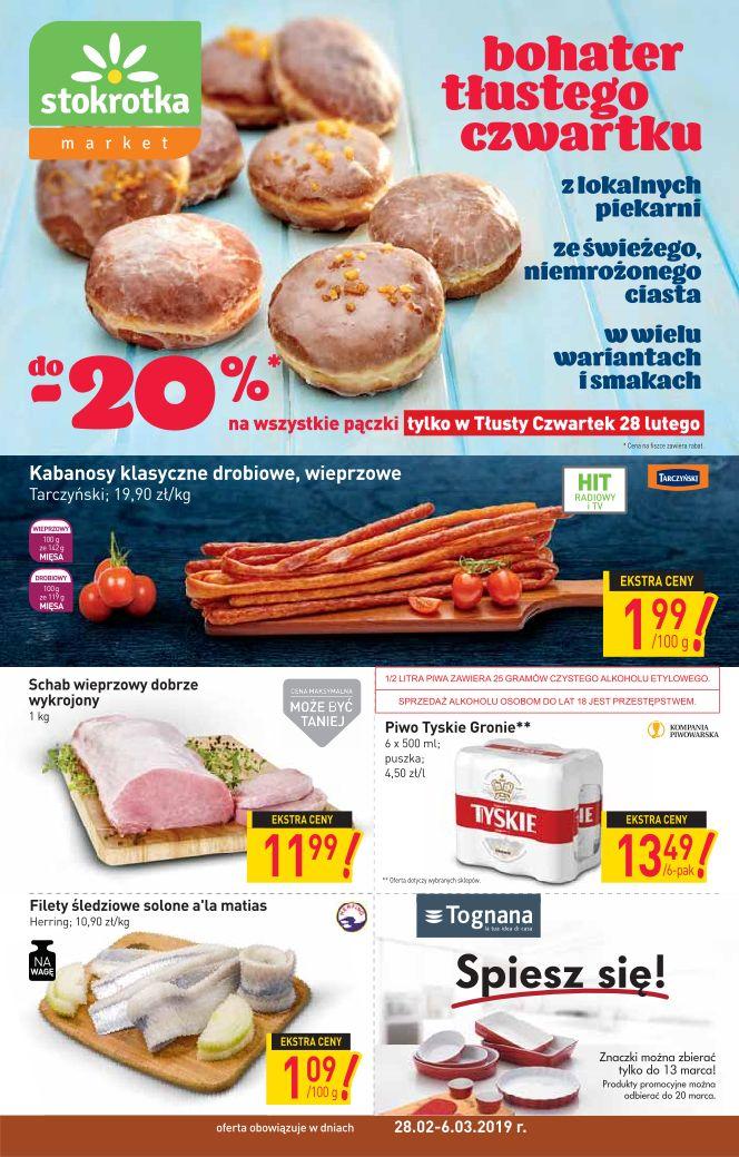 Gazetka promocyjna Stokrotka str. 1
