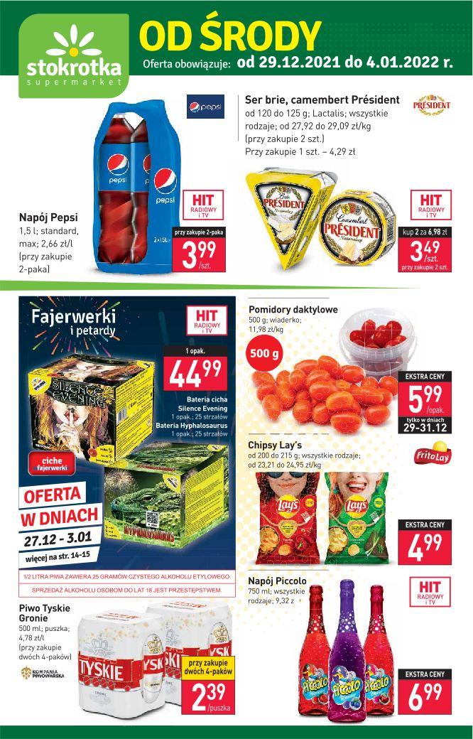 Gazetka promocyjna Stokrotka str. 1