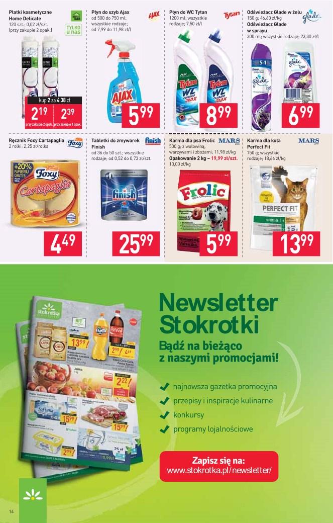 Gazetka promocyjna Stokrotka str. 14