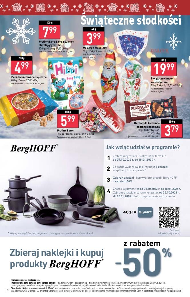 Gazetka promocyjna Stokrotka str. 14