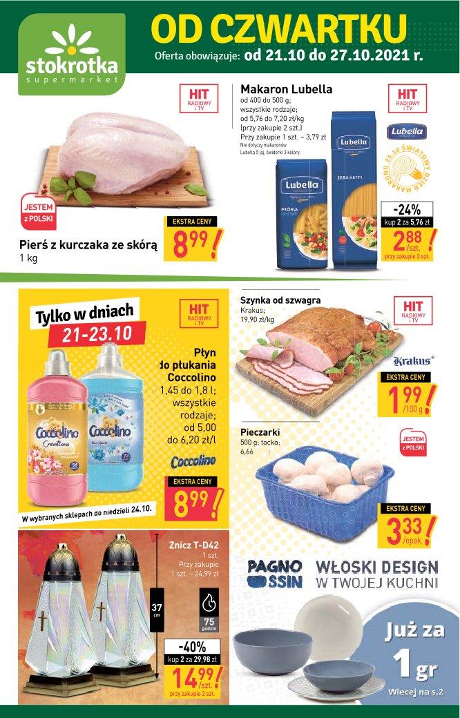 Gazetka promocyjna Stokrotka str. 1