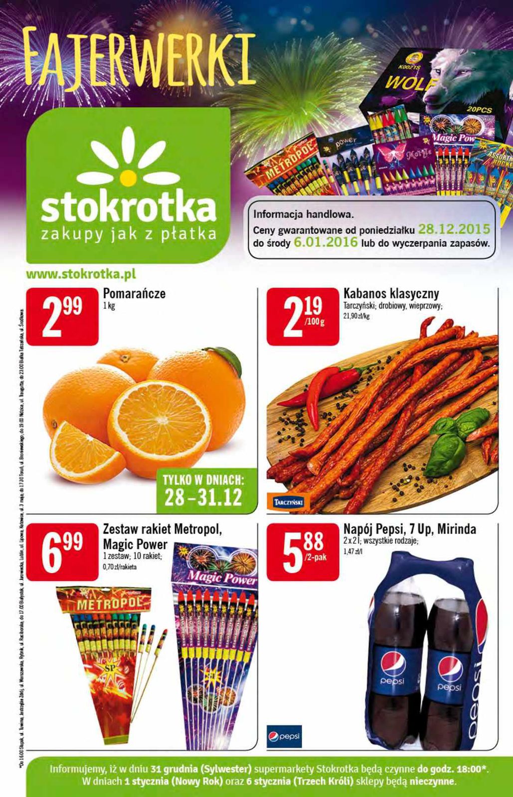 Gazetka promocyjna Stokrotka str. 1