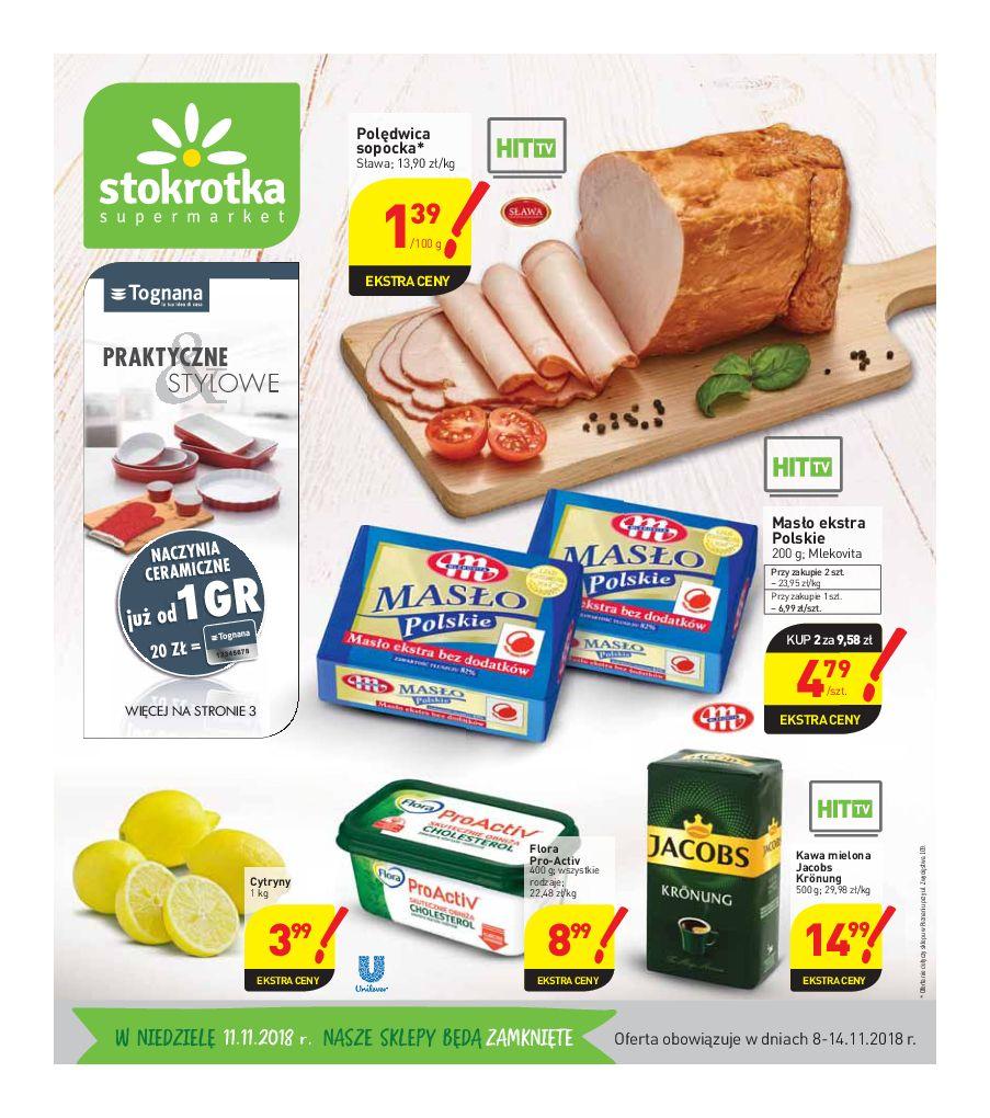 Gazetka promocyjna Stokrotka str. 1