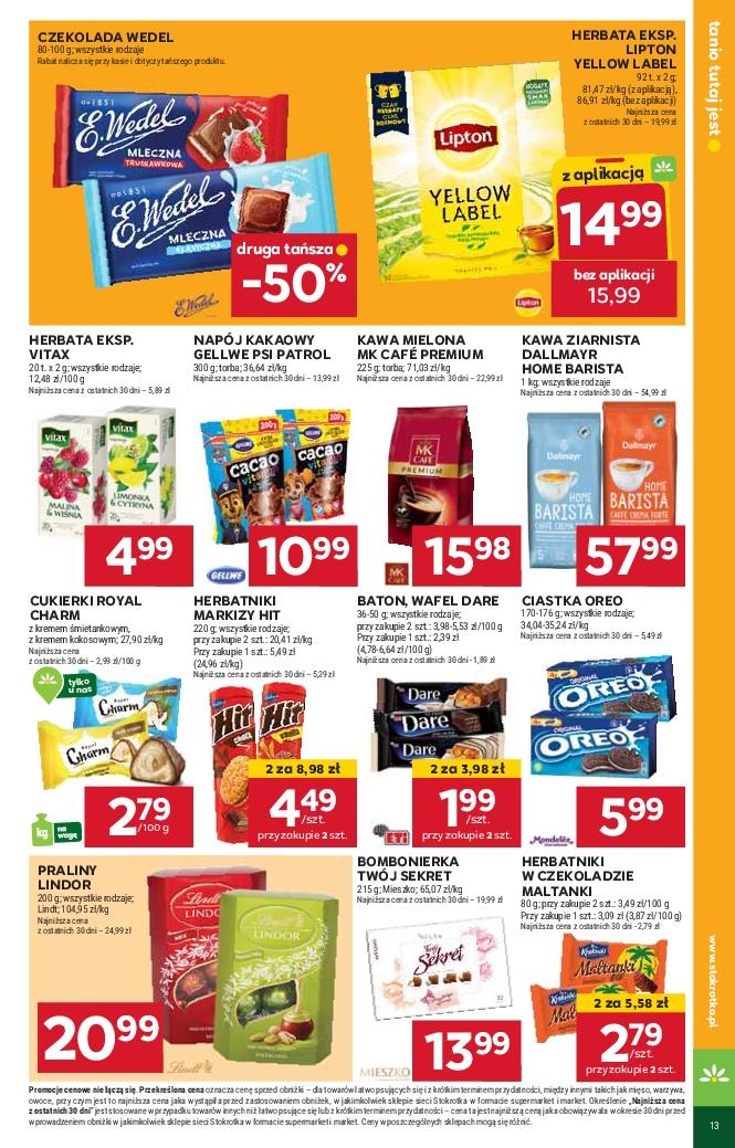 Gazetka promocyjna Stokrotka str. 13