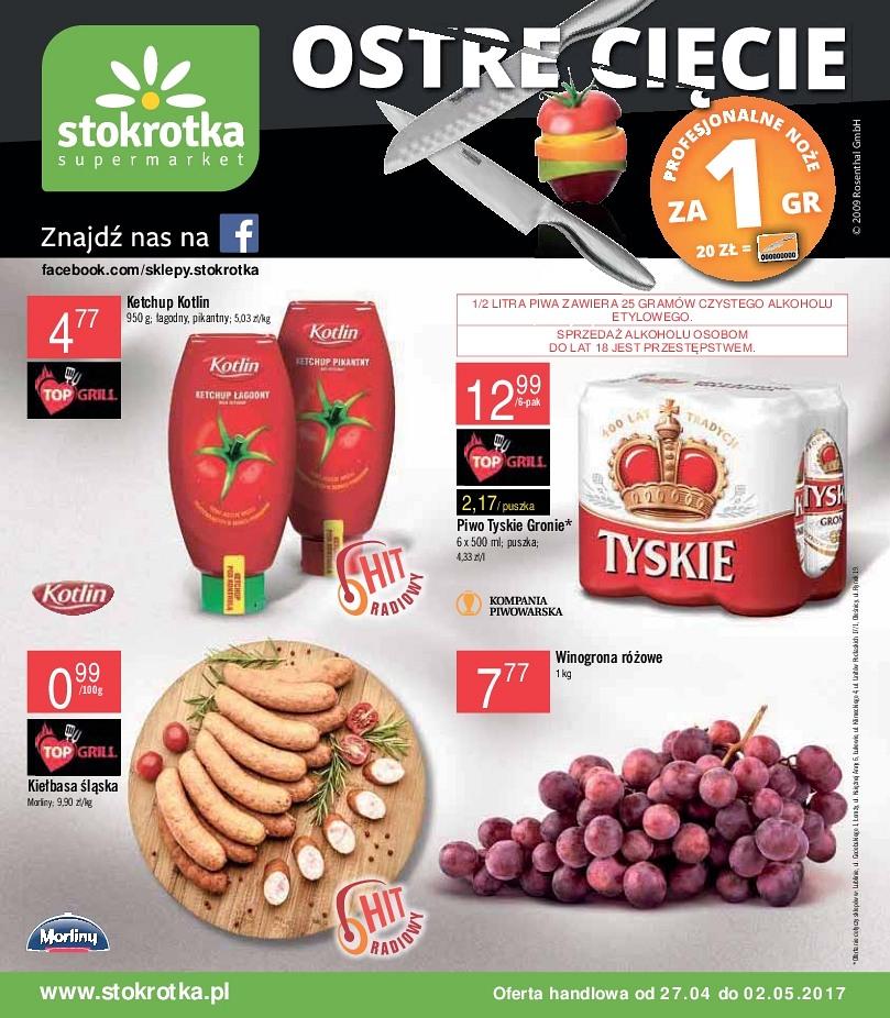 Gazetka promocyjna Stokrotka str. 1