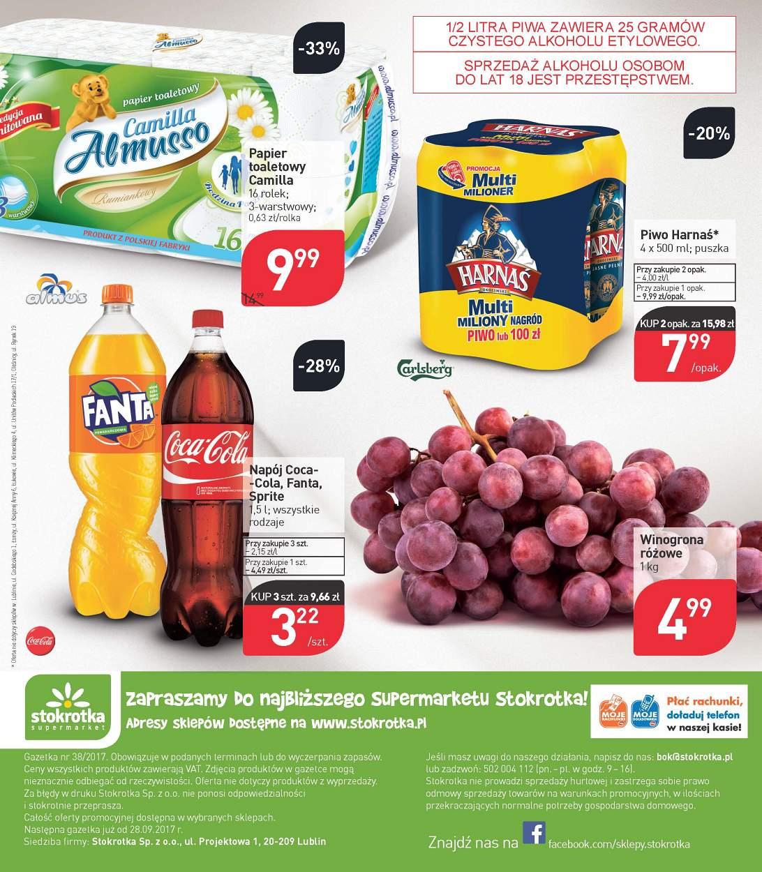 Gazetka promocyjna Stokrotka str. 16