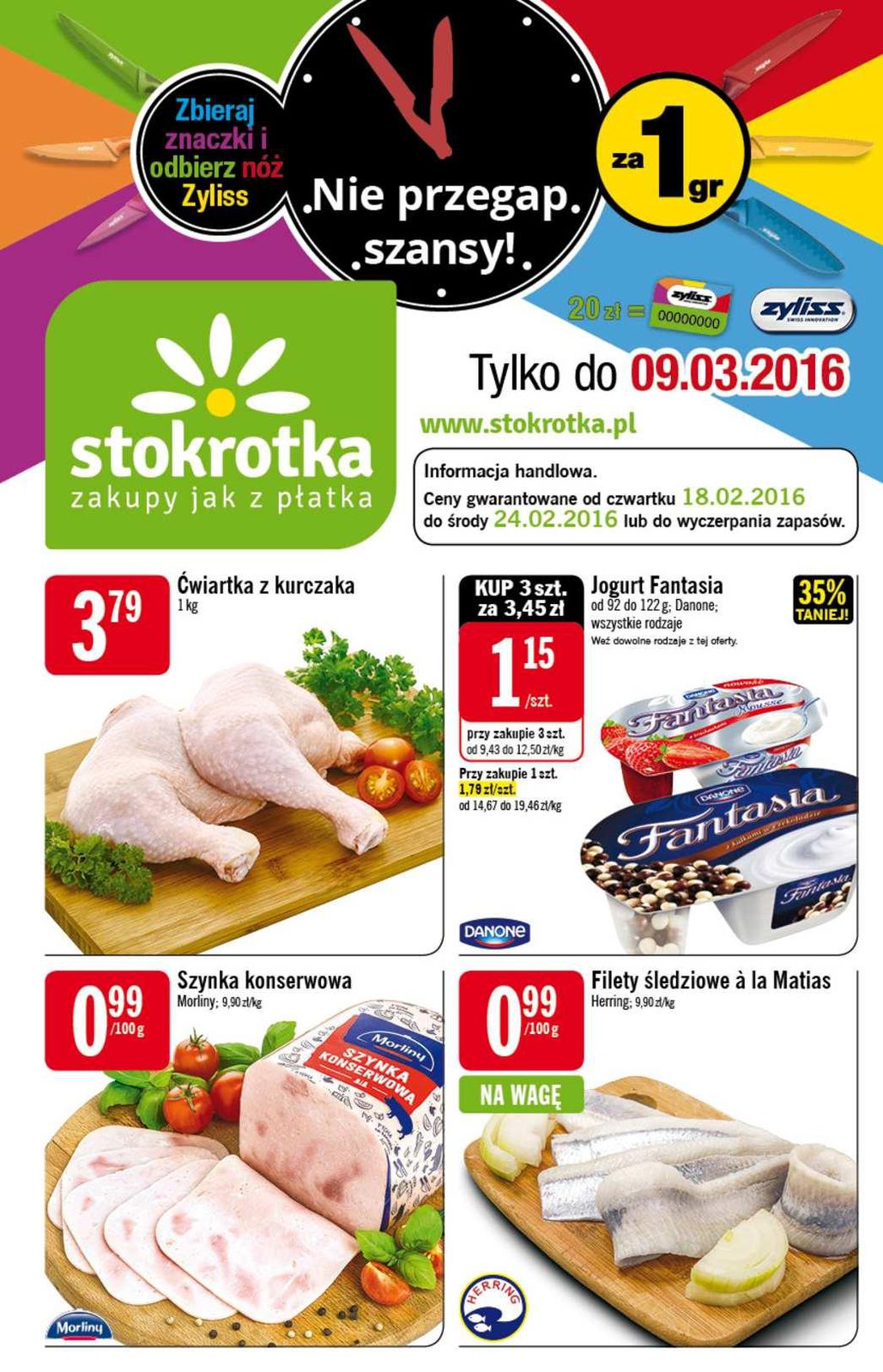 Gazetka promocyjna Stokrotka str. 1